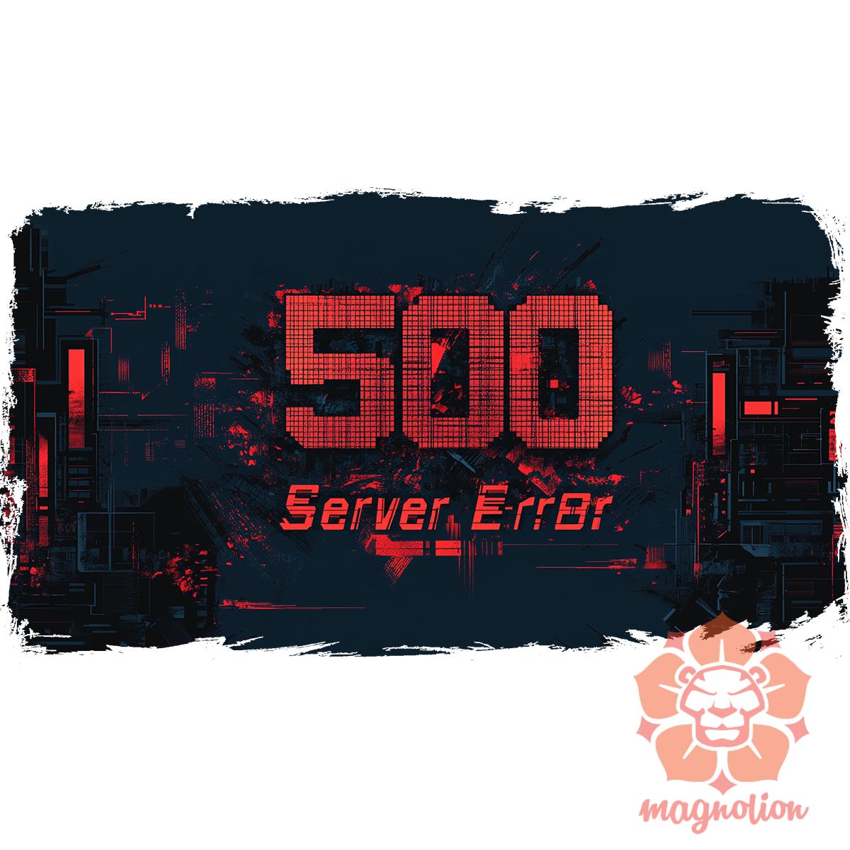505 server error v1 egyedi póló 