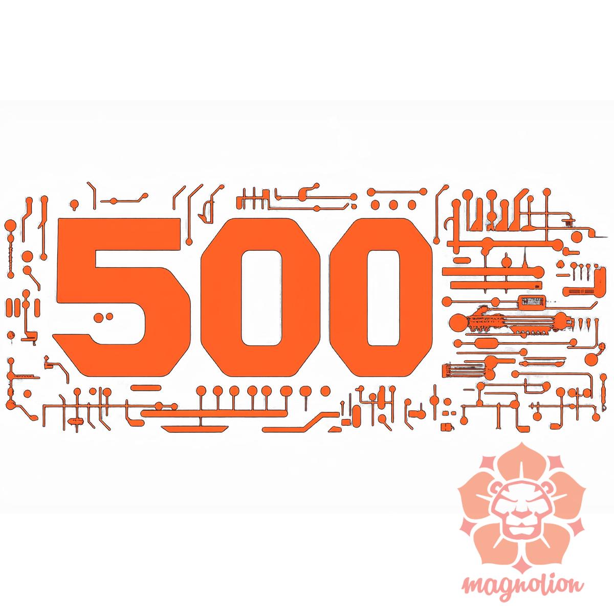505 server error v7 egyedi póló 