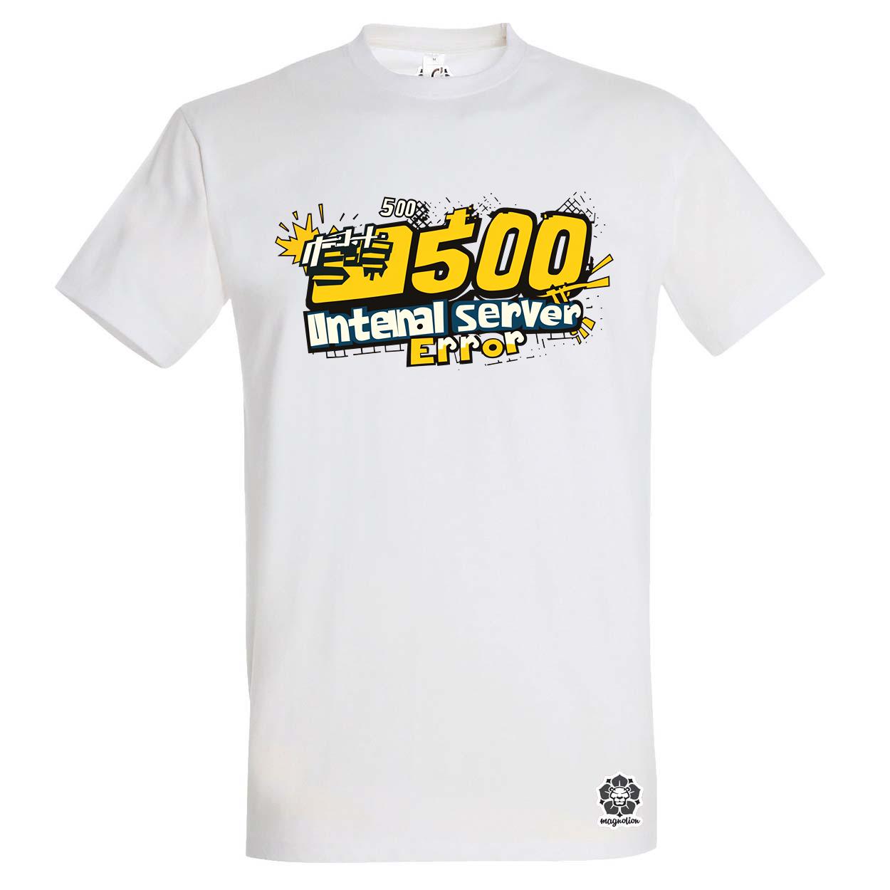 505 server error v8 egyedi póló 