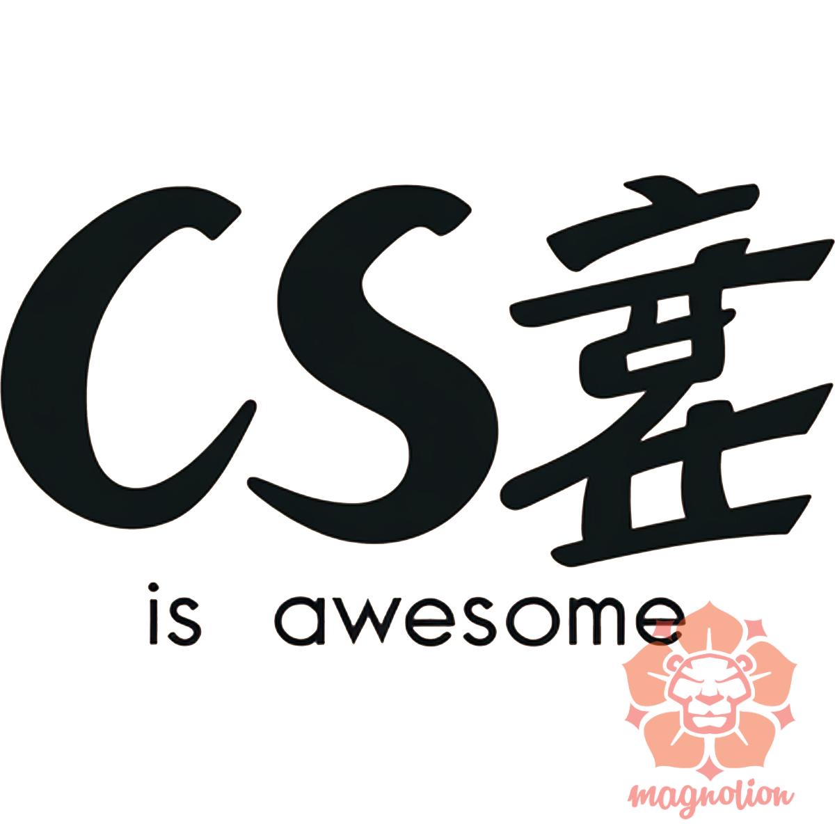 CSS is awesome v9 egyedi póló 