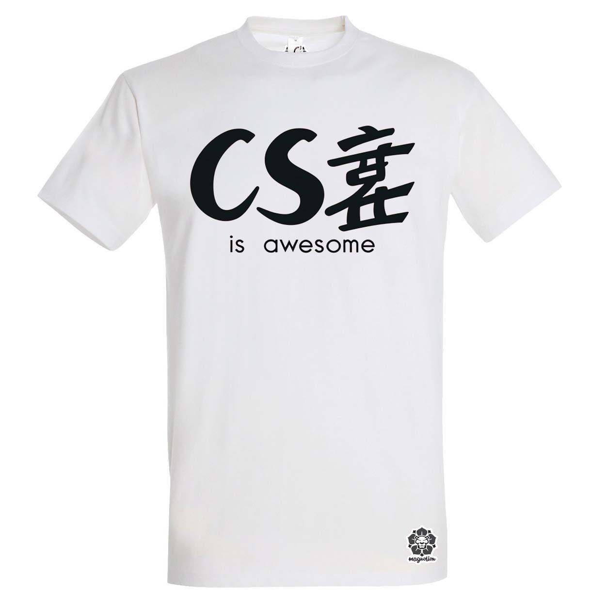 CSS is awesome v9 egyedi póló 