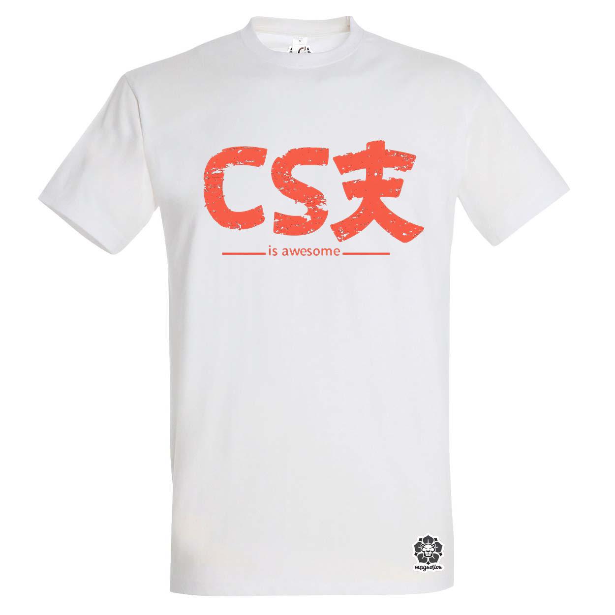 CSS is awesome v3 egyedi póló 