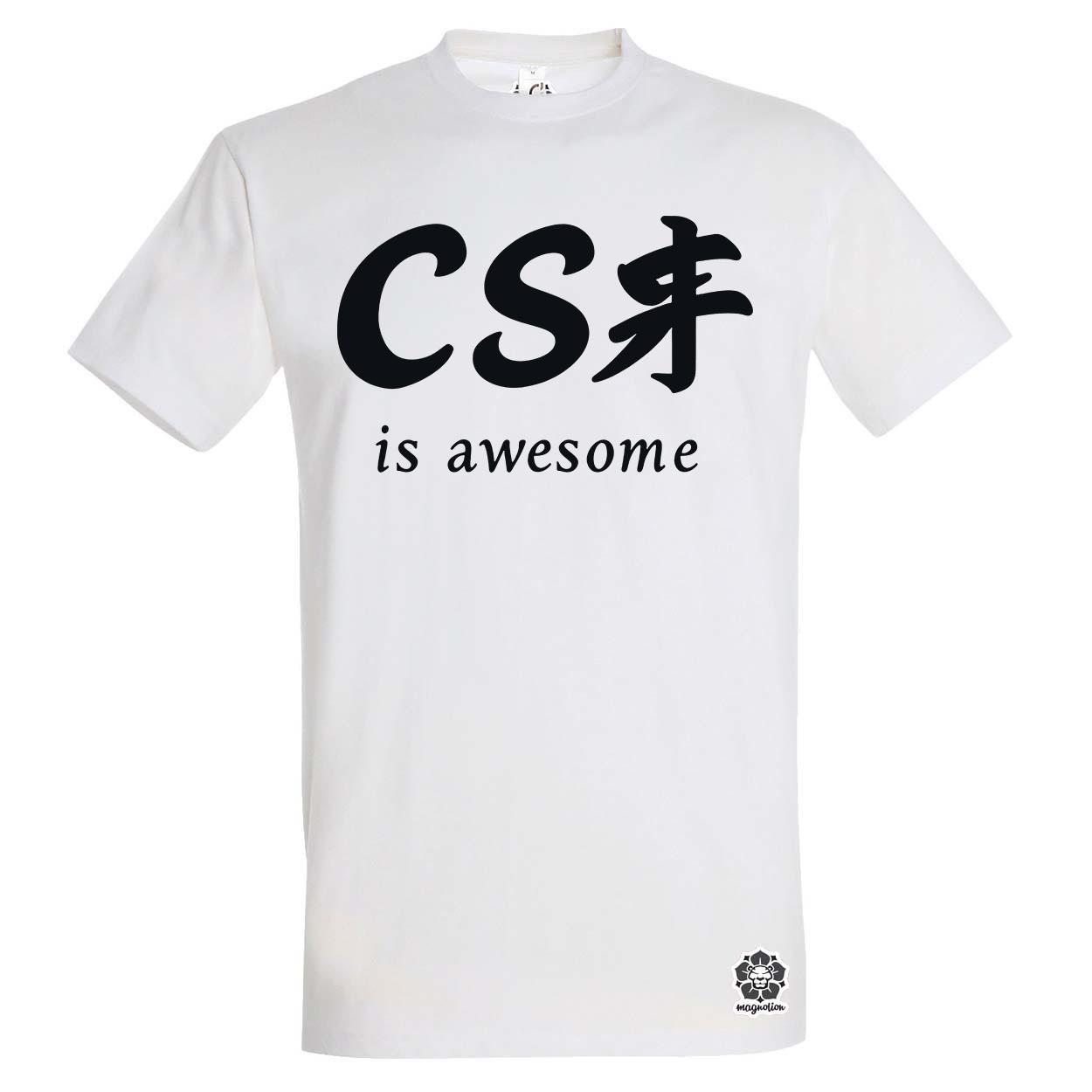 CSS is awesome v8 egyedi póló 