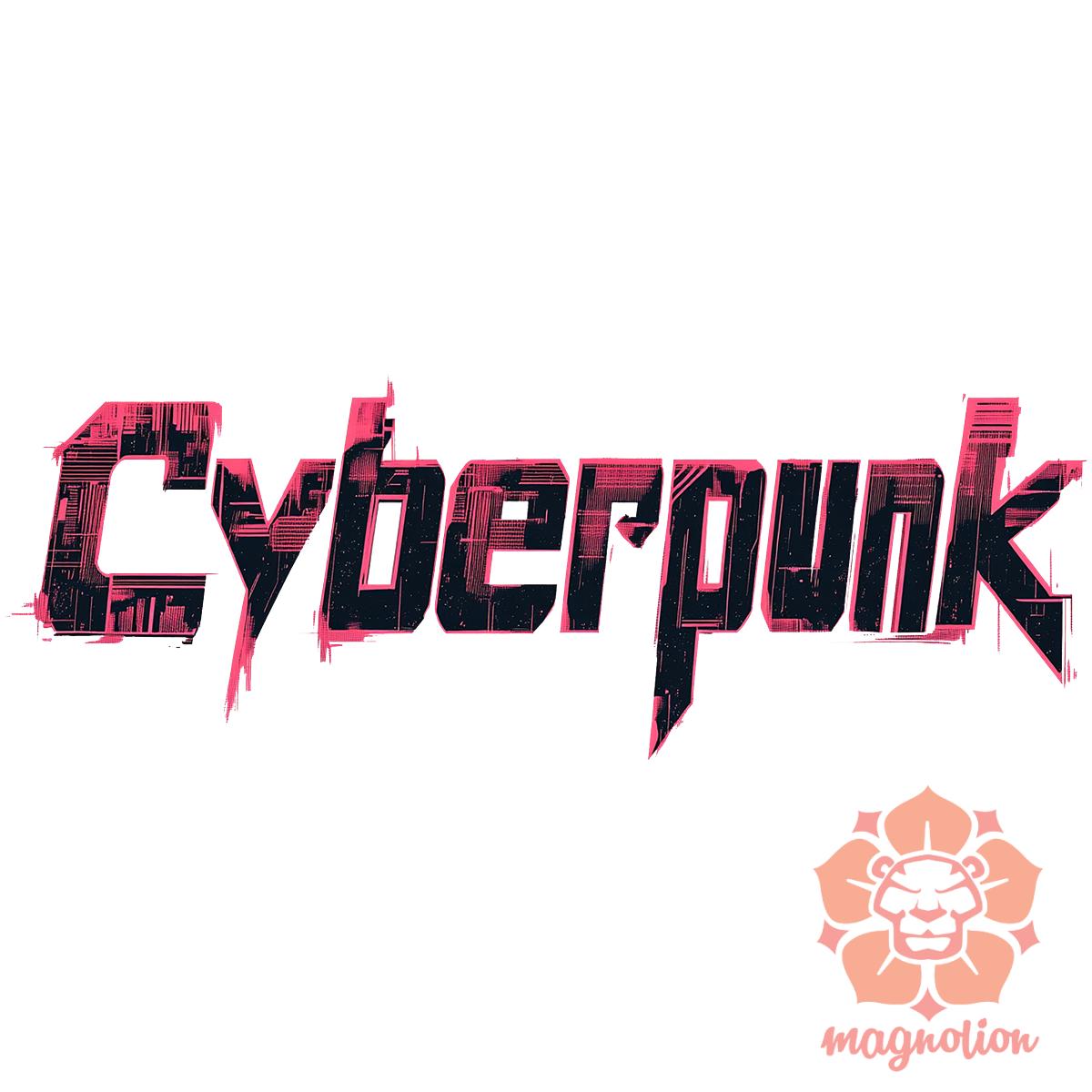 Cyberpunk v14 egyedi póló 