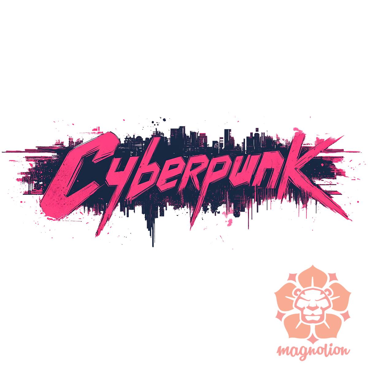Cyberpunk v16 egyedi póló 