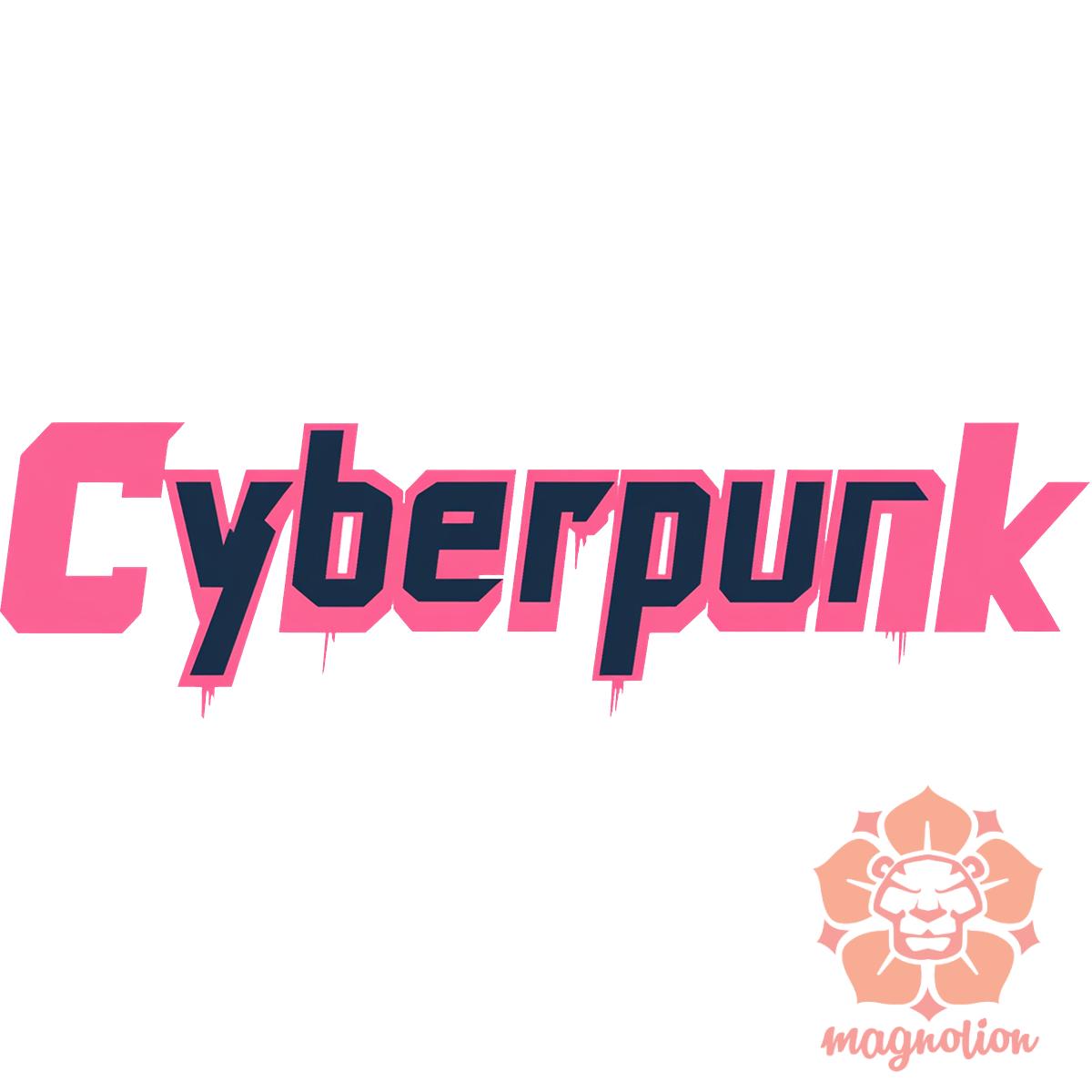 Cyberpunk v21 egyedi póló 