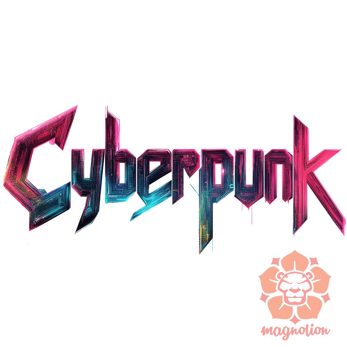 Cyberpunk v29 egyedi póló 
