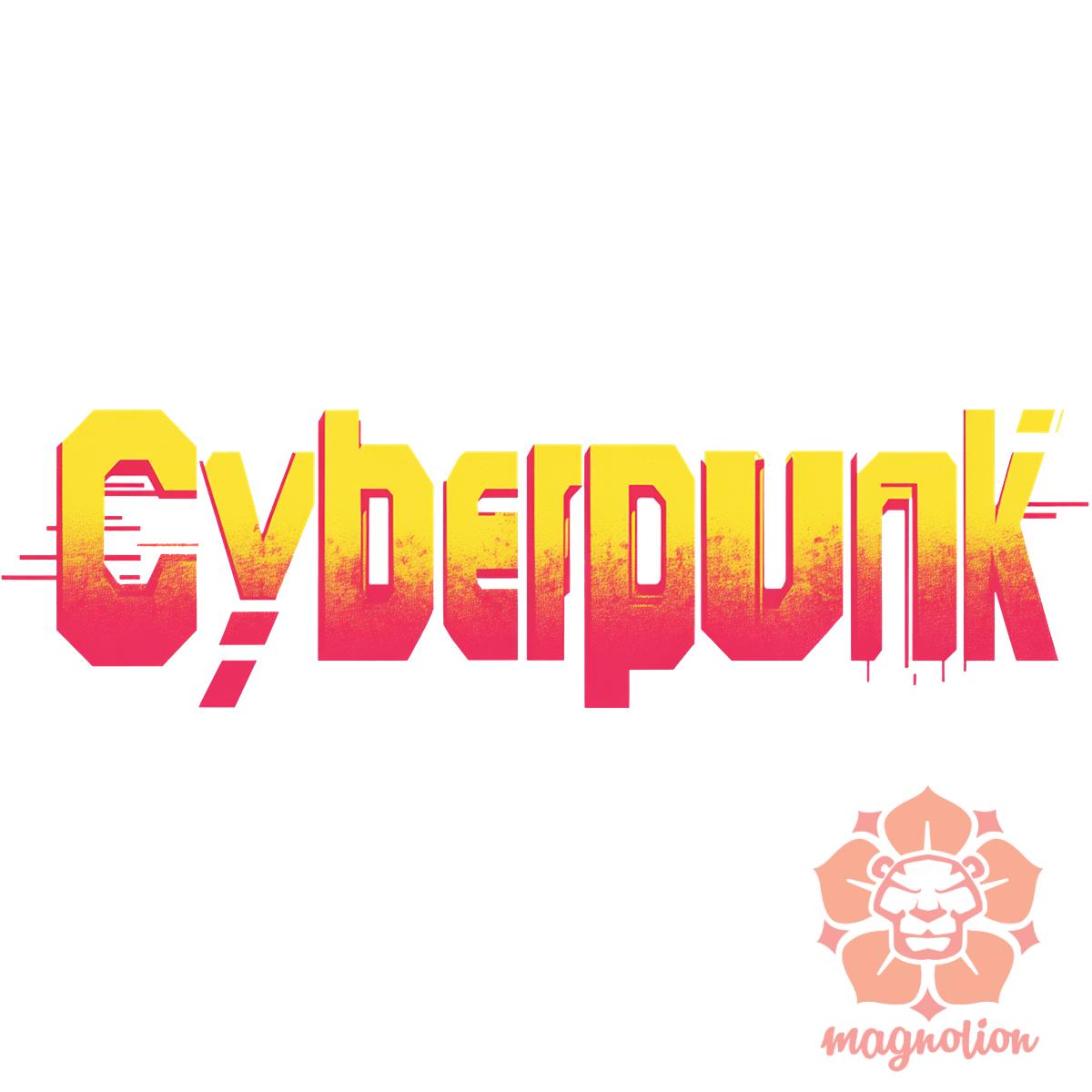 Cyberpunk v41 egyedi póló 