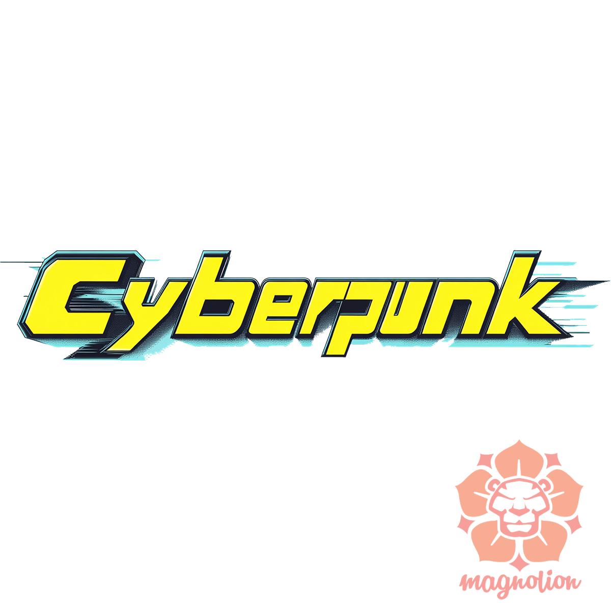 Cyberpunk v46 egyedi póló 