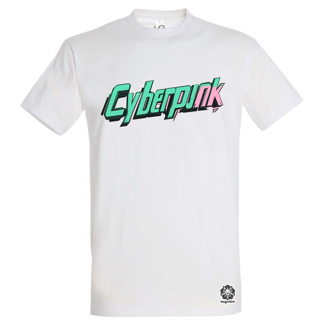 Cyberpunk v8 egyedi póló 