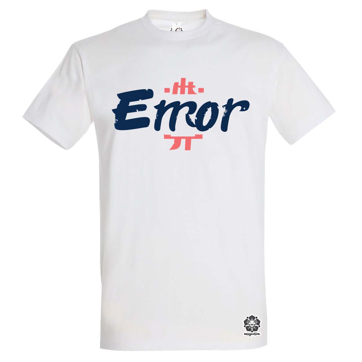 Error v4 egyedi póló 