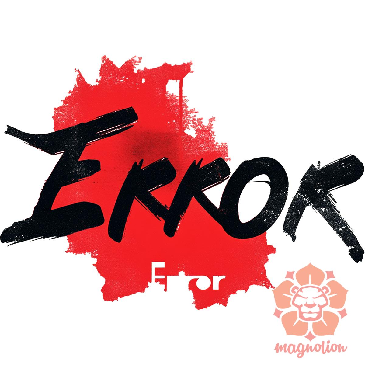 Error v9 egyedi póló 