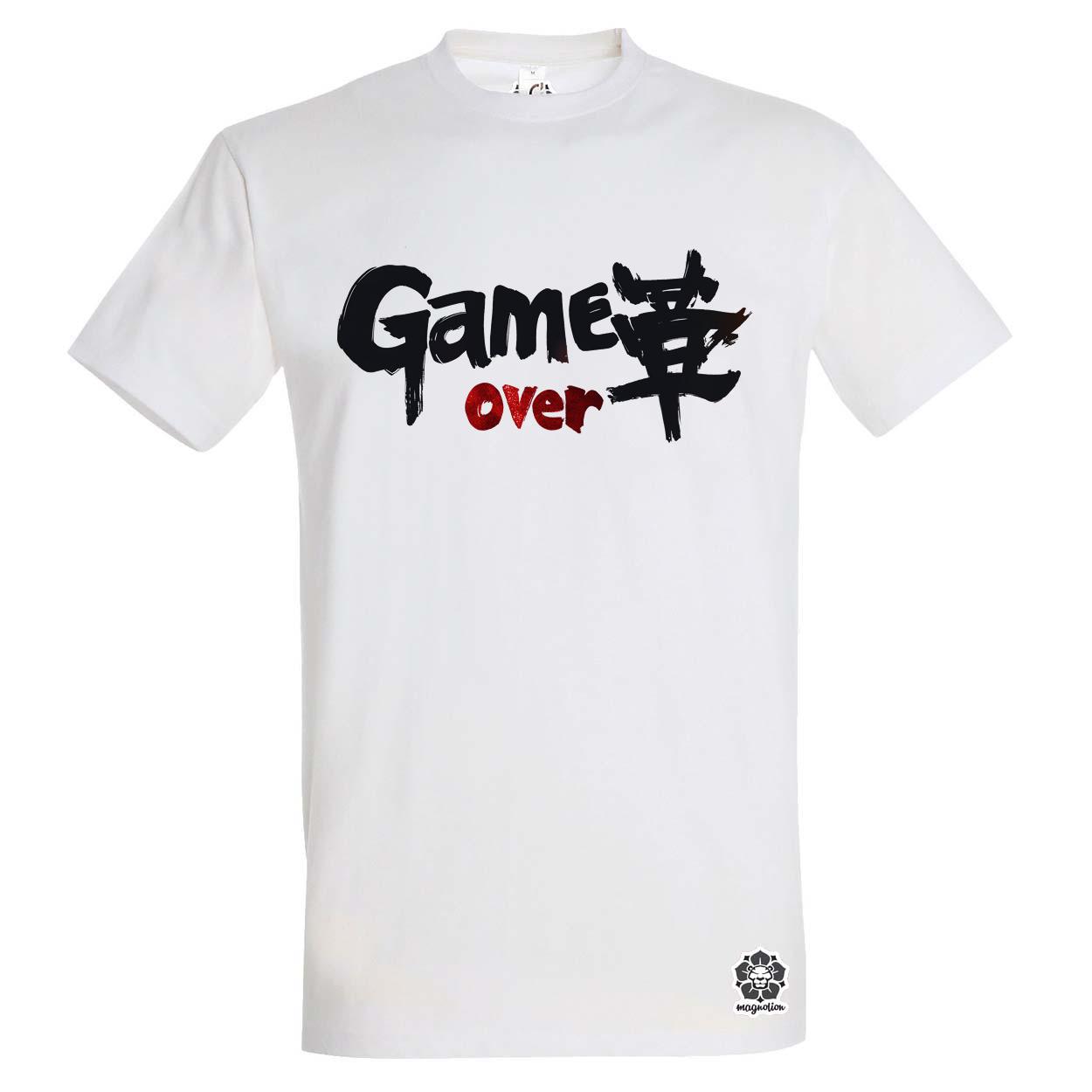 Game over v11 egyedi póló 
