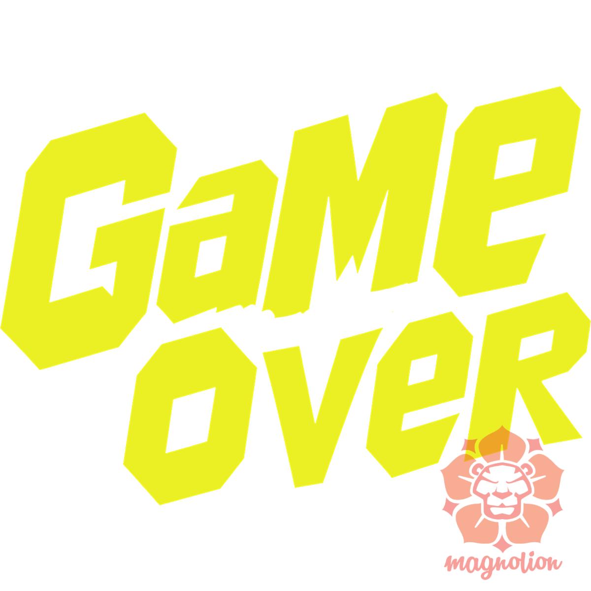 Game over v17 egyedi póló 