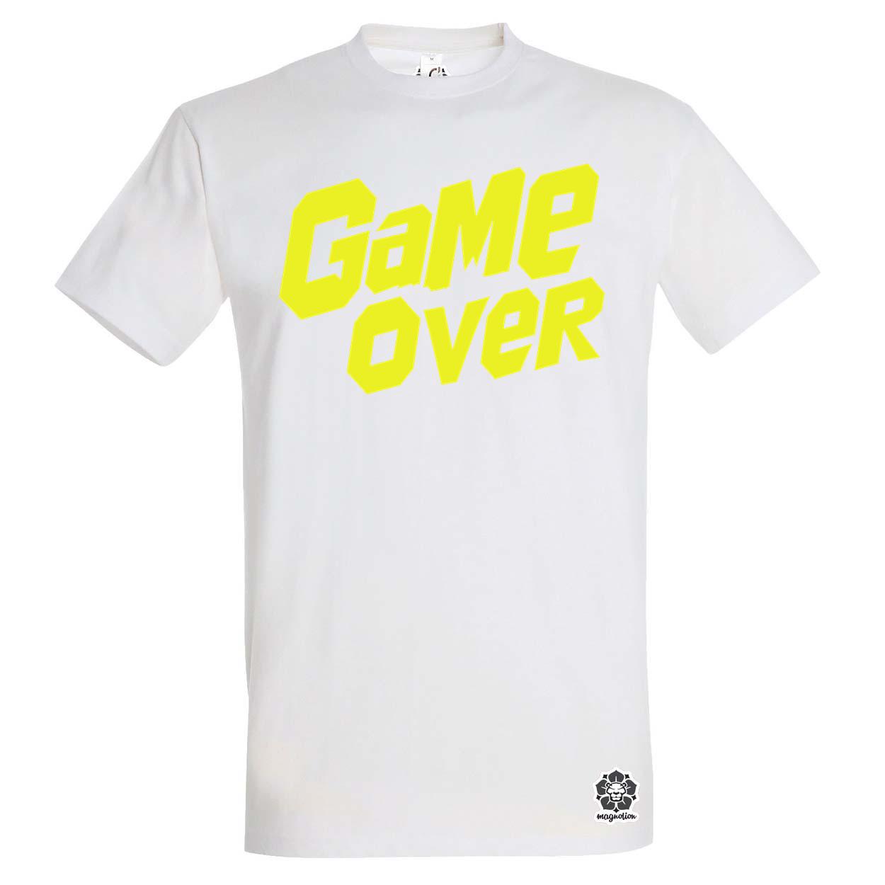 Game over v17 egyedi póló 