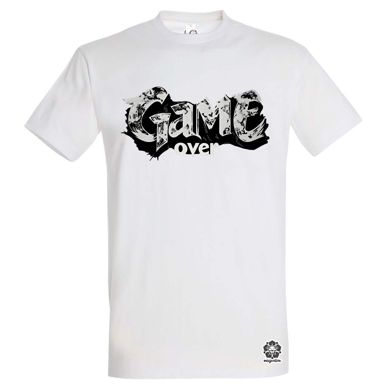Game over v4 egyedi póló 