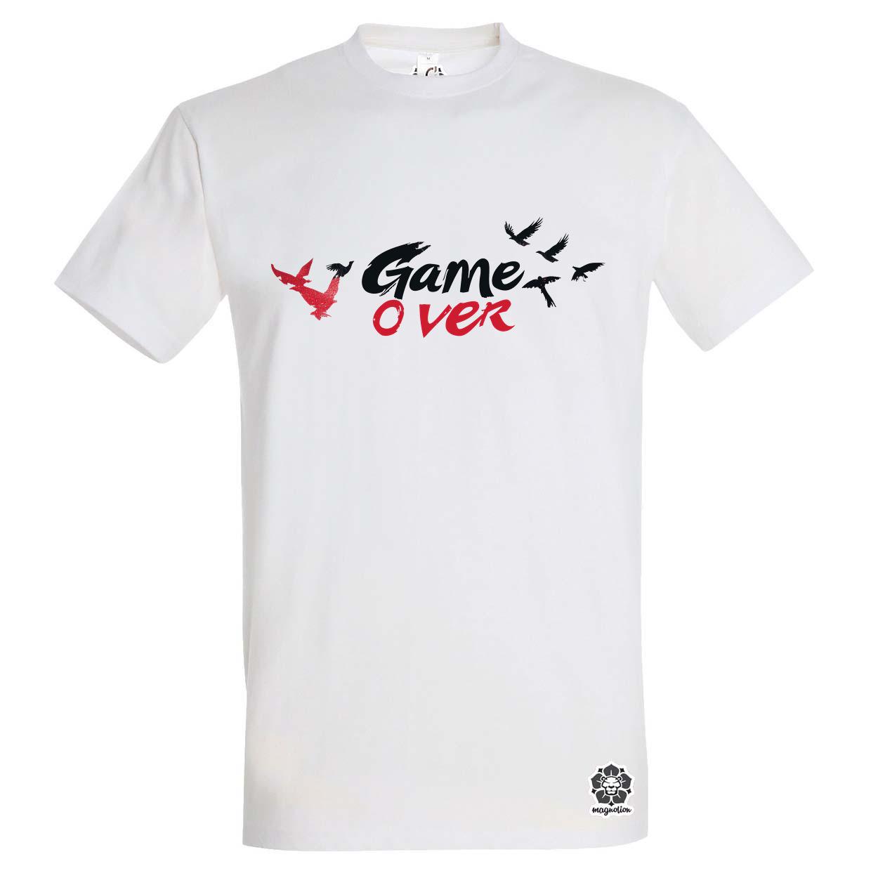 Game over v7 egyedi póló 