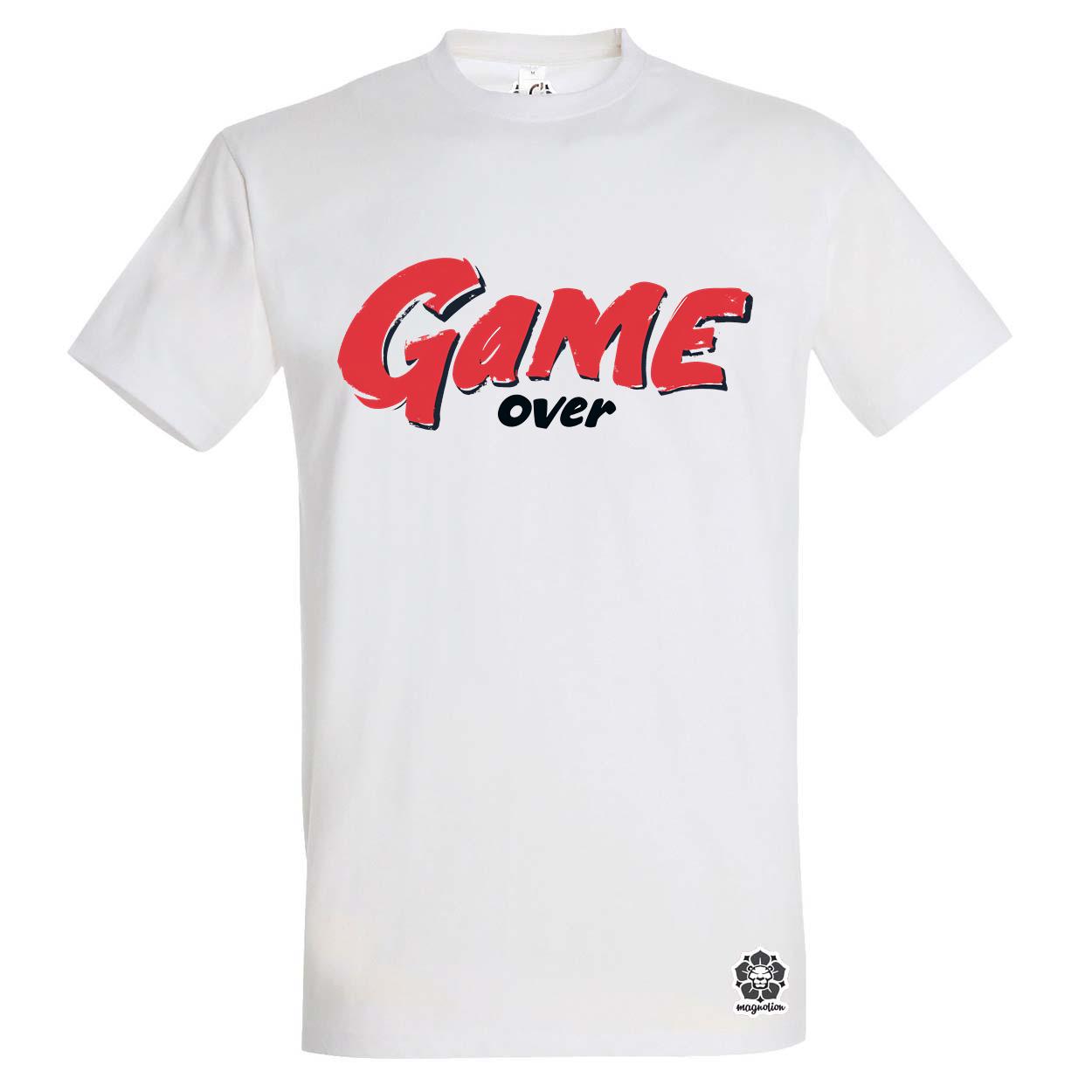 Game over v9 egyedi póló 