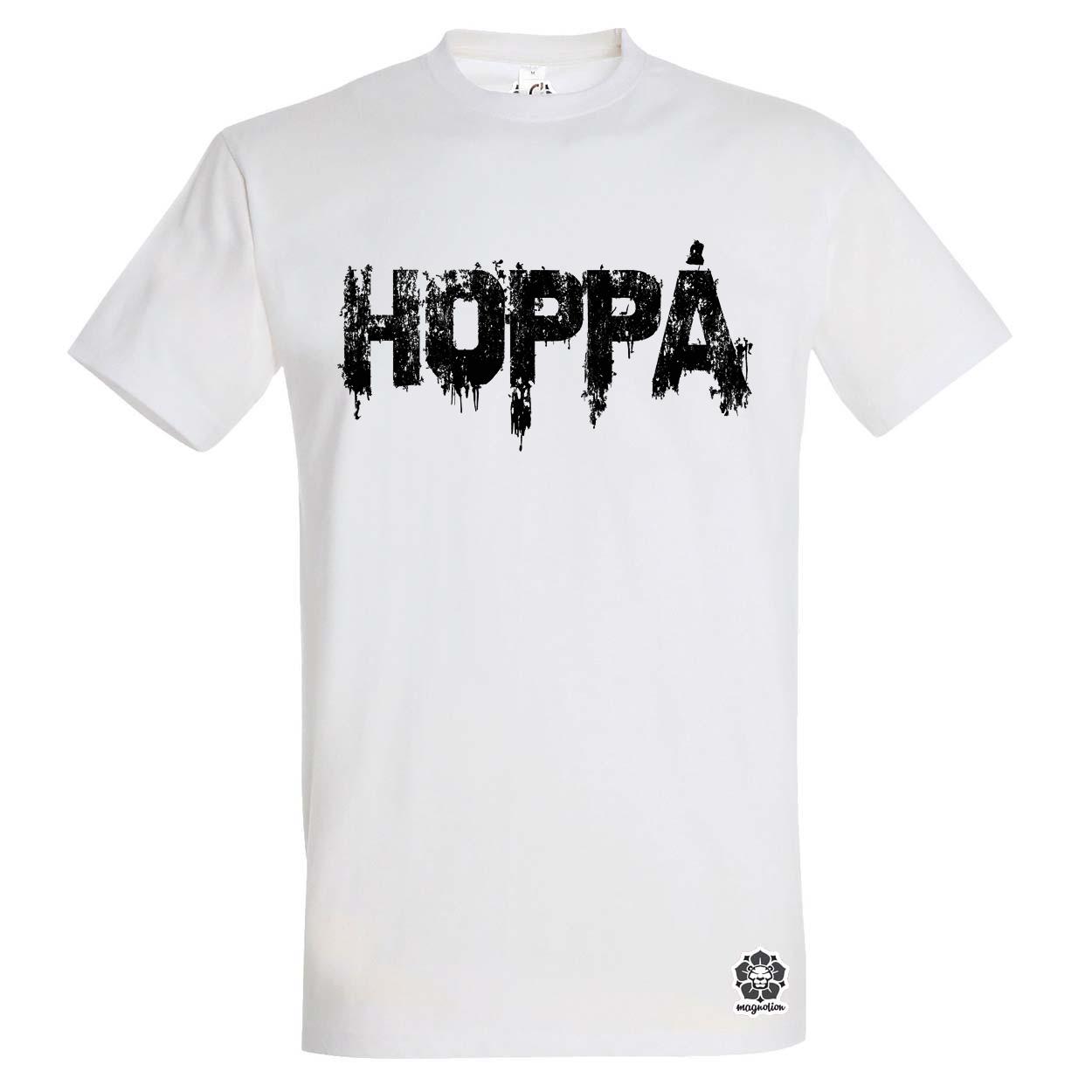 Hoppá v2 egyedi póló 