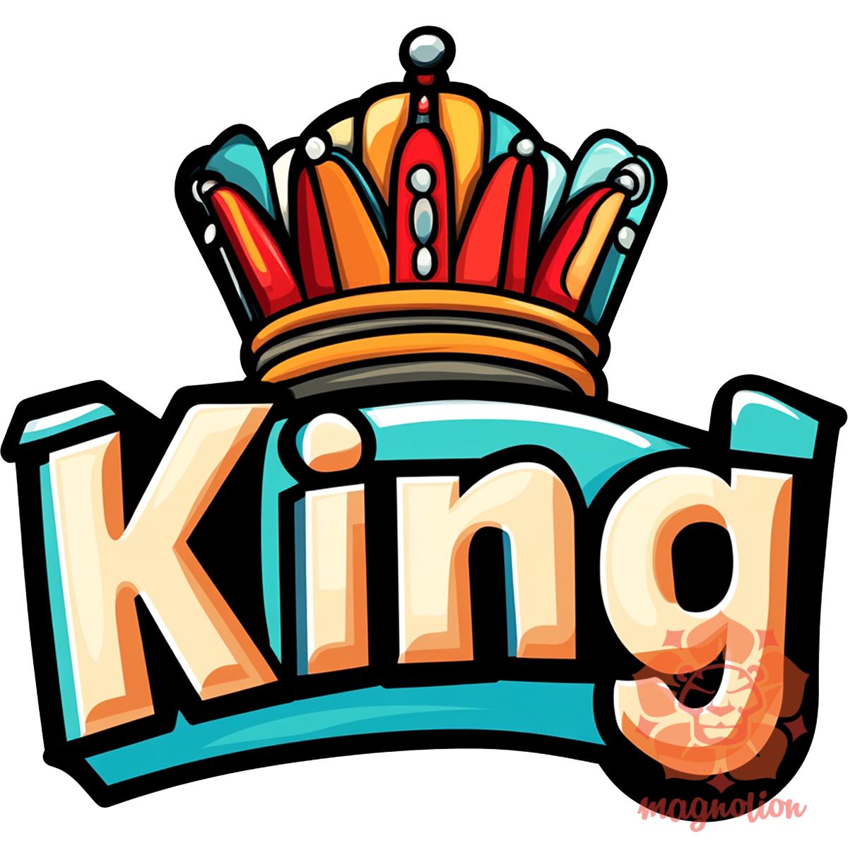 King v10 egyedi póló 