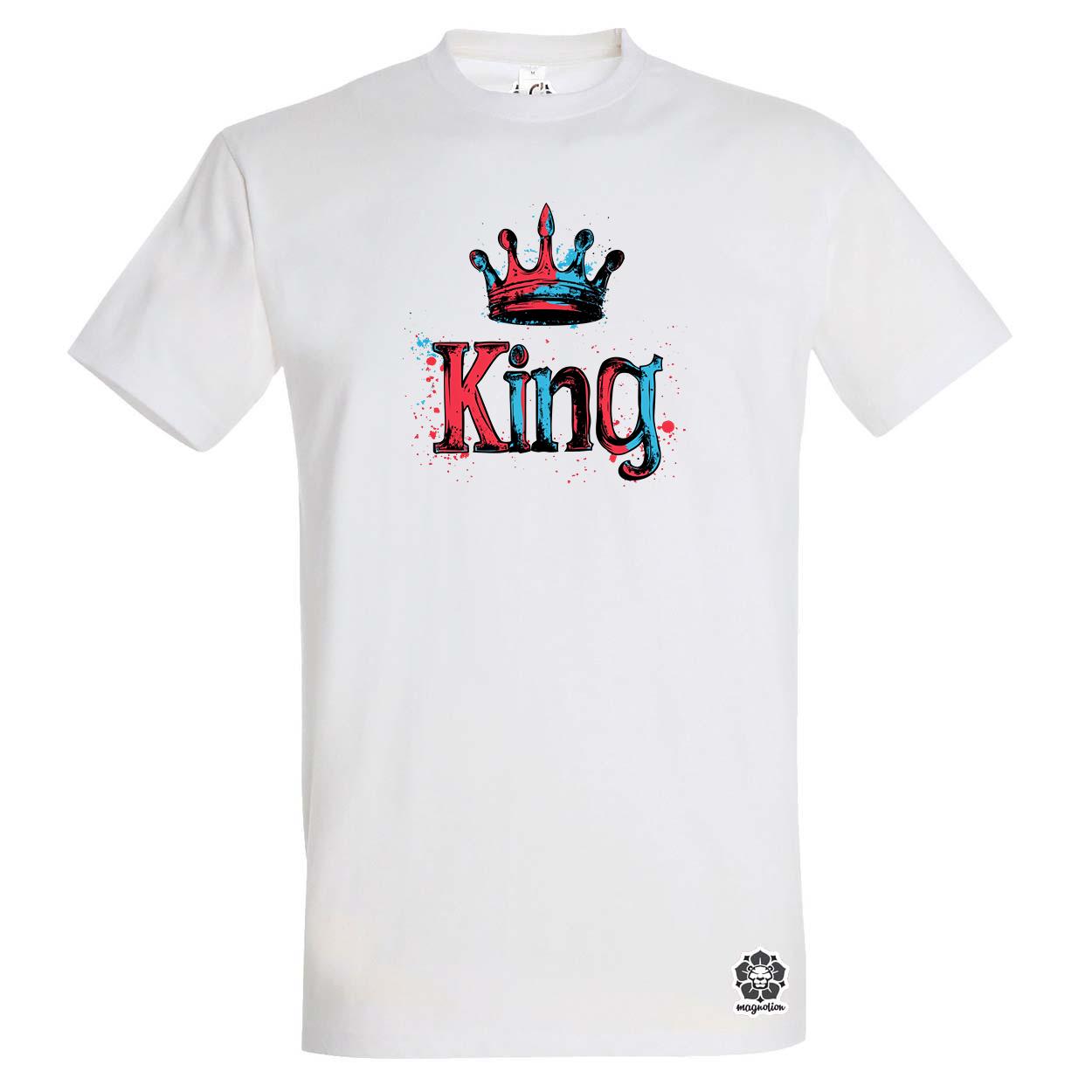 King v12 egyedi póló 