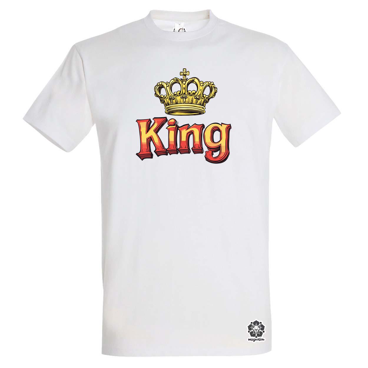 King v13 egyedi póló 