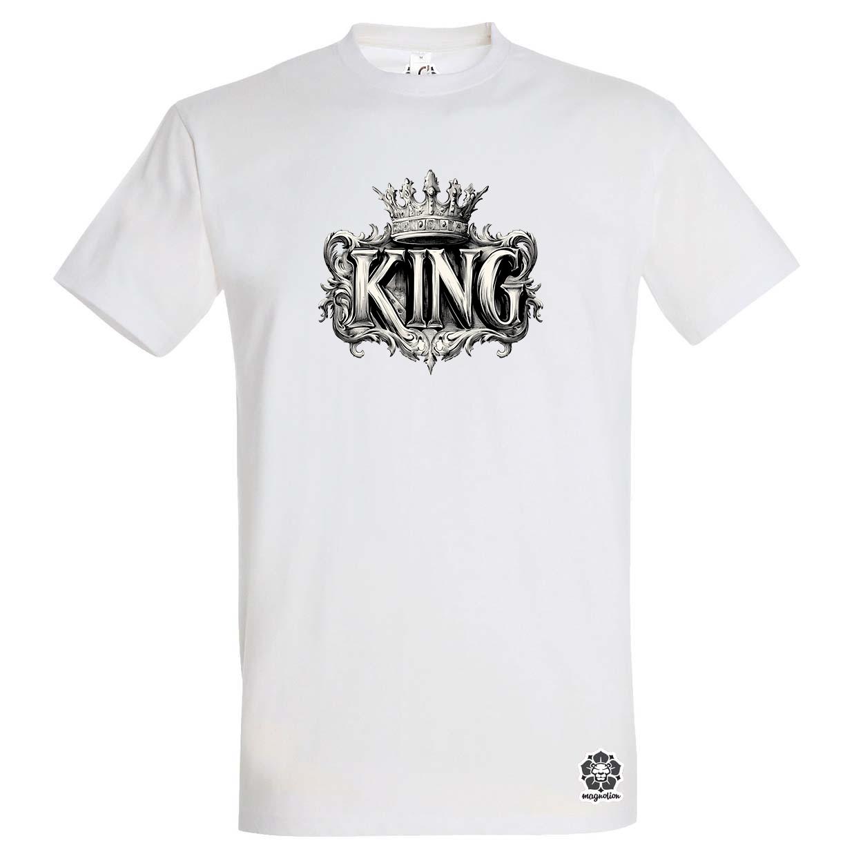 King v3 egyedi póló 