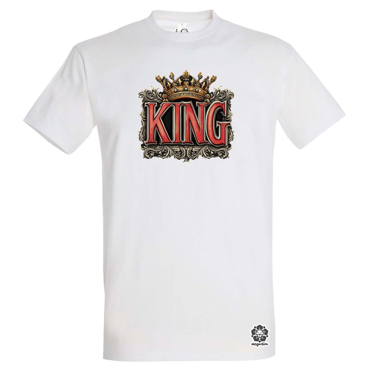 King v7 egyedi póló 