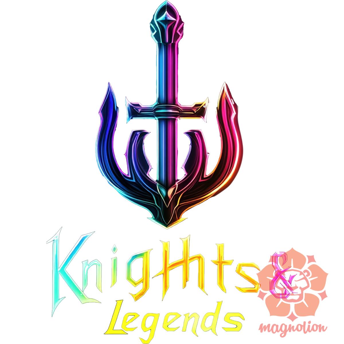 Knights and legends v3 egyedi póló 