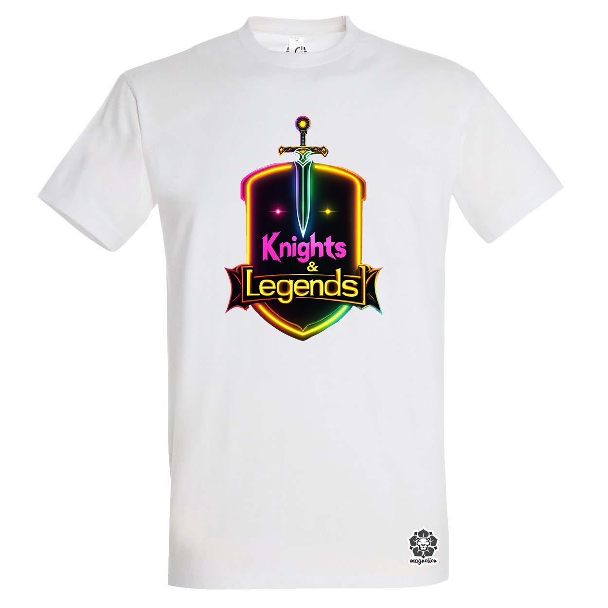 Knights and legends v6 egyedi póló 