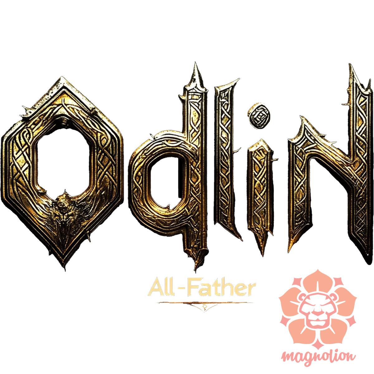 Odin felirat v12 egyedi póló 