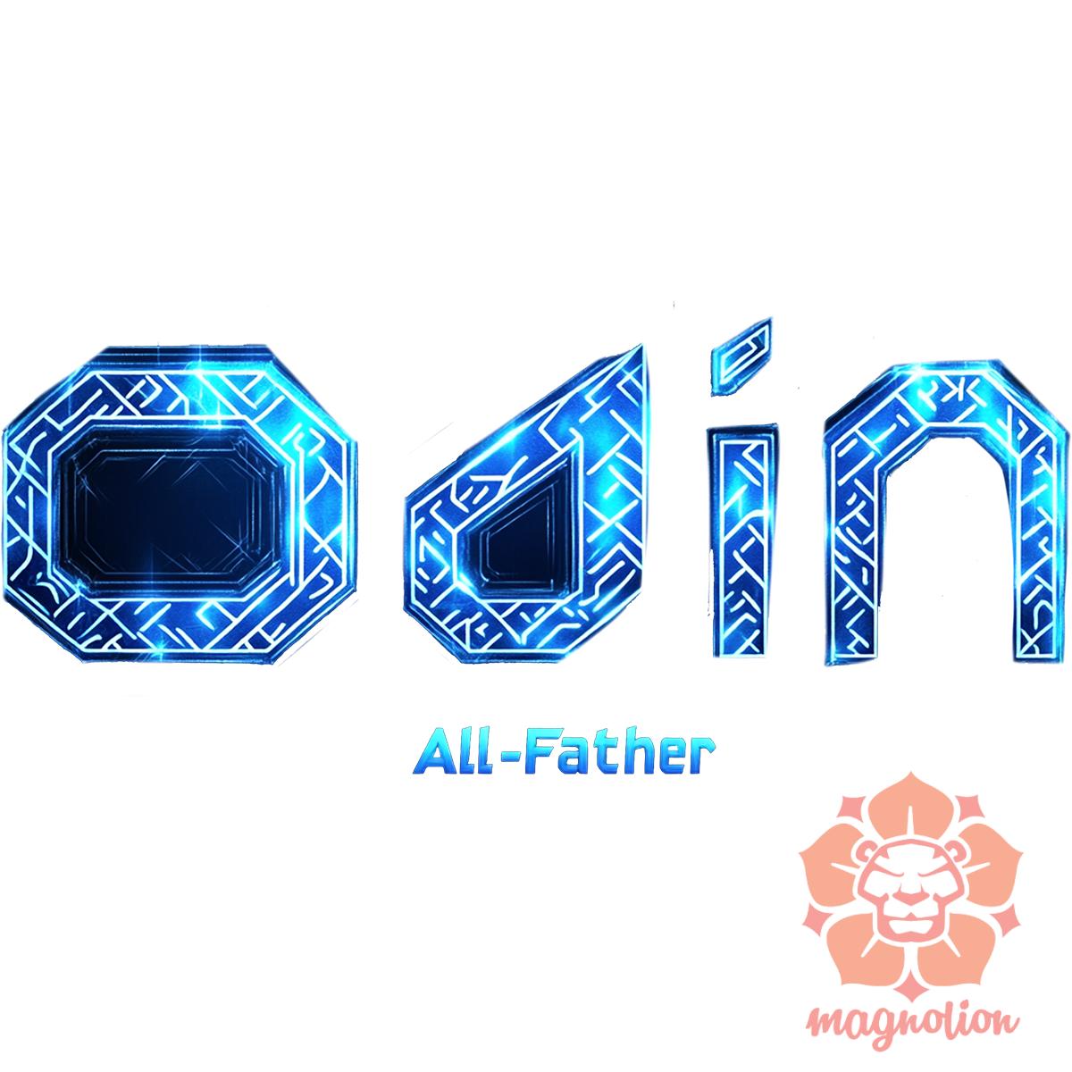 Odin felirat v28 egyedi póló 