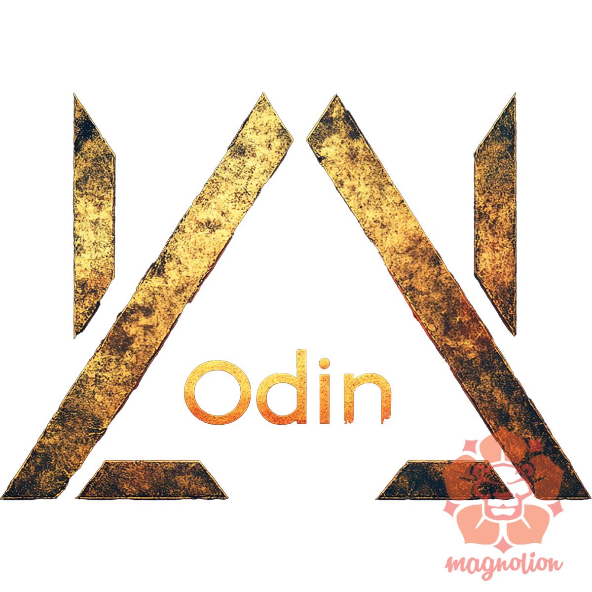 Odin felirat v37 egyedi póló 