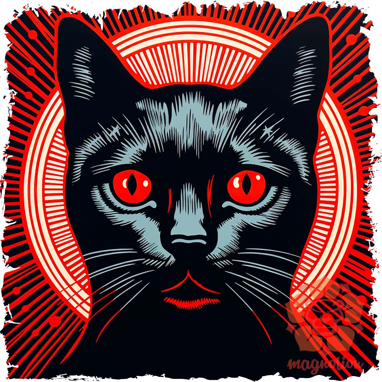 Street art macska v2 egyedi  pulóver 