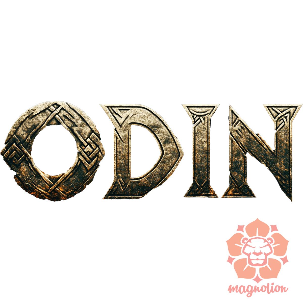 Odin felirat v51 egyedi póló 