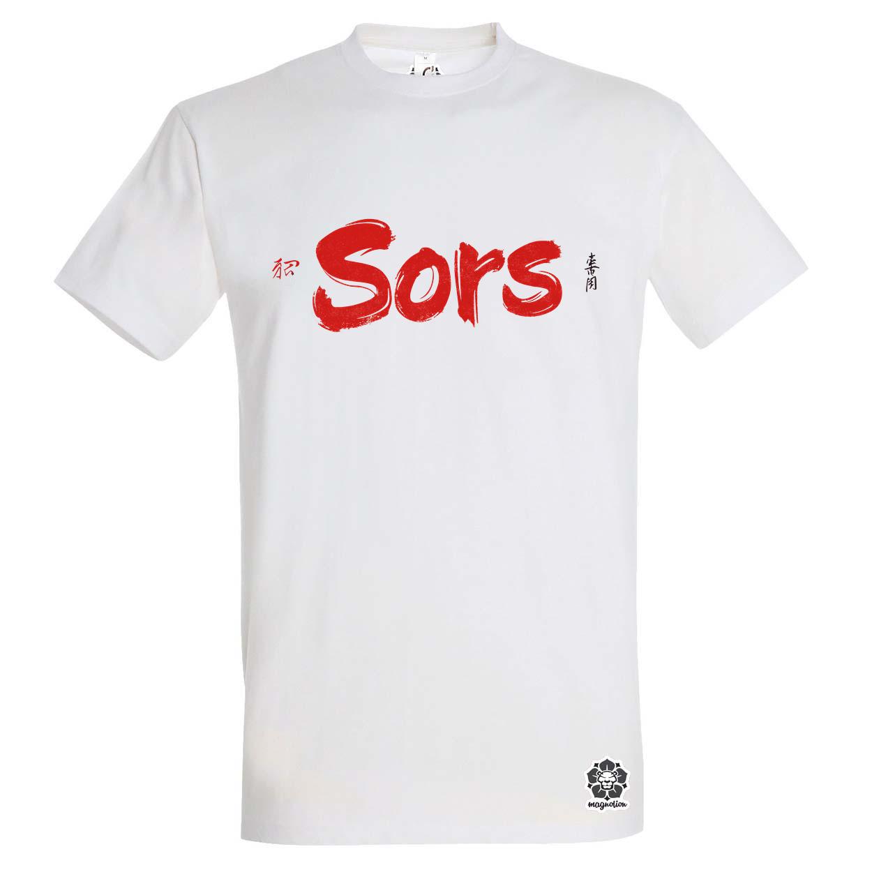 Sors v8 egyedi póló 
