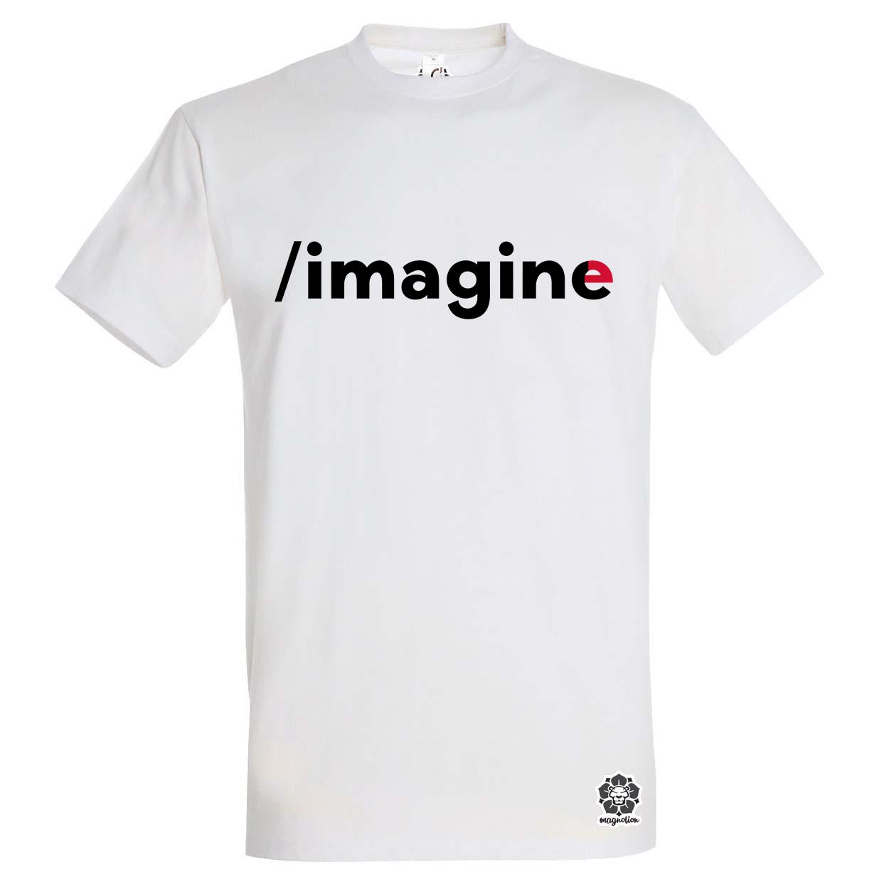 Imagine v1 egyedi póló 