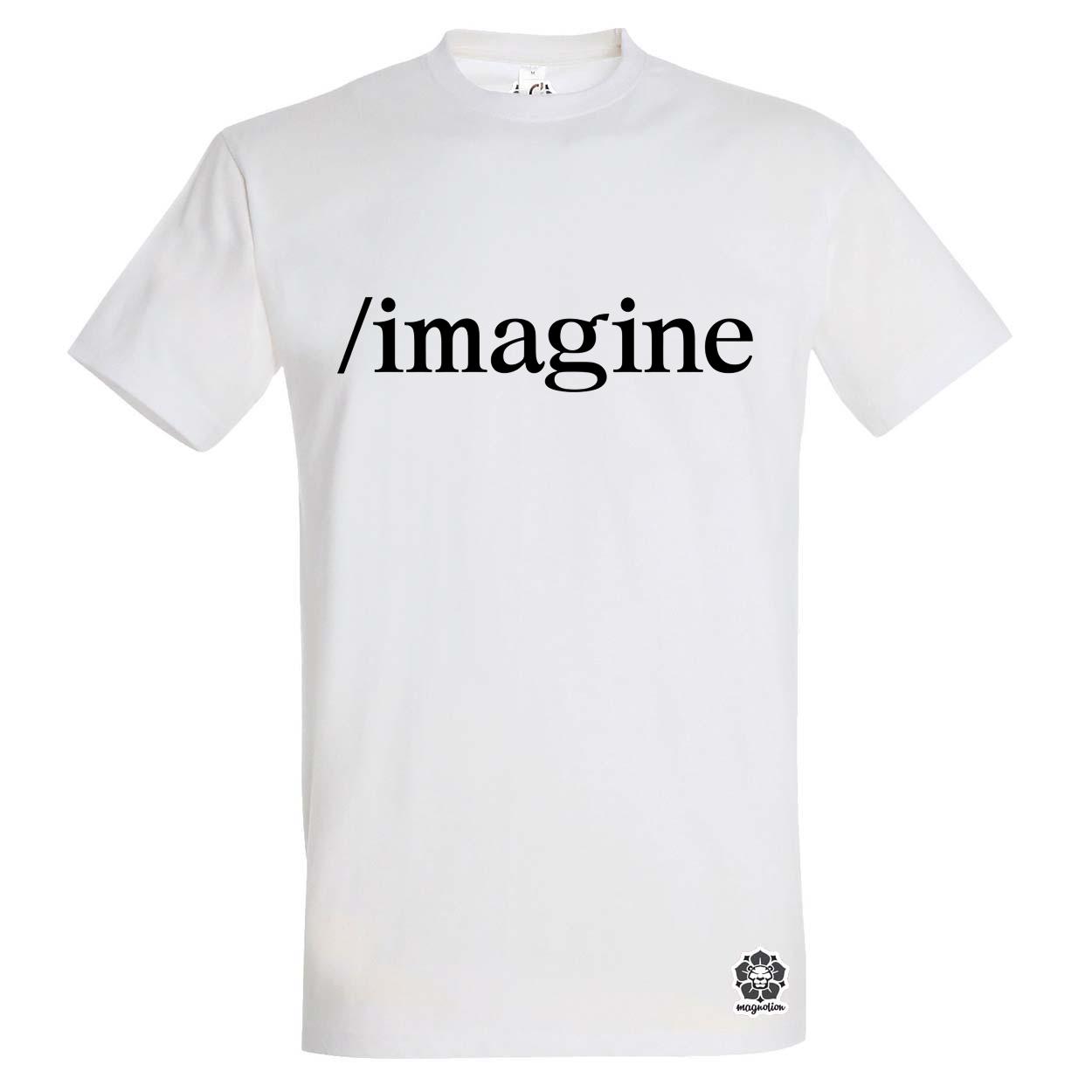 Imagine v2 egyedi póló 
