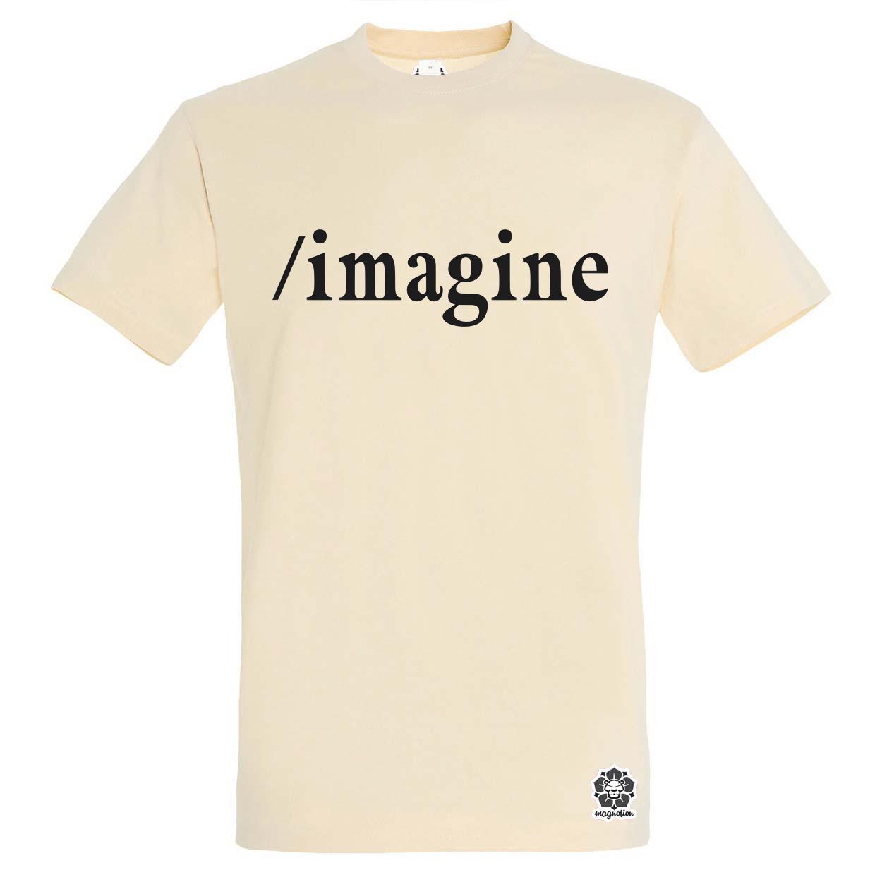 Imagine v3 egyedi póló 