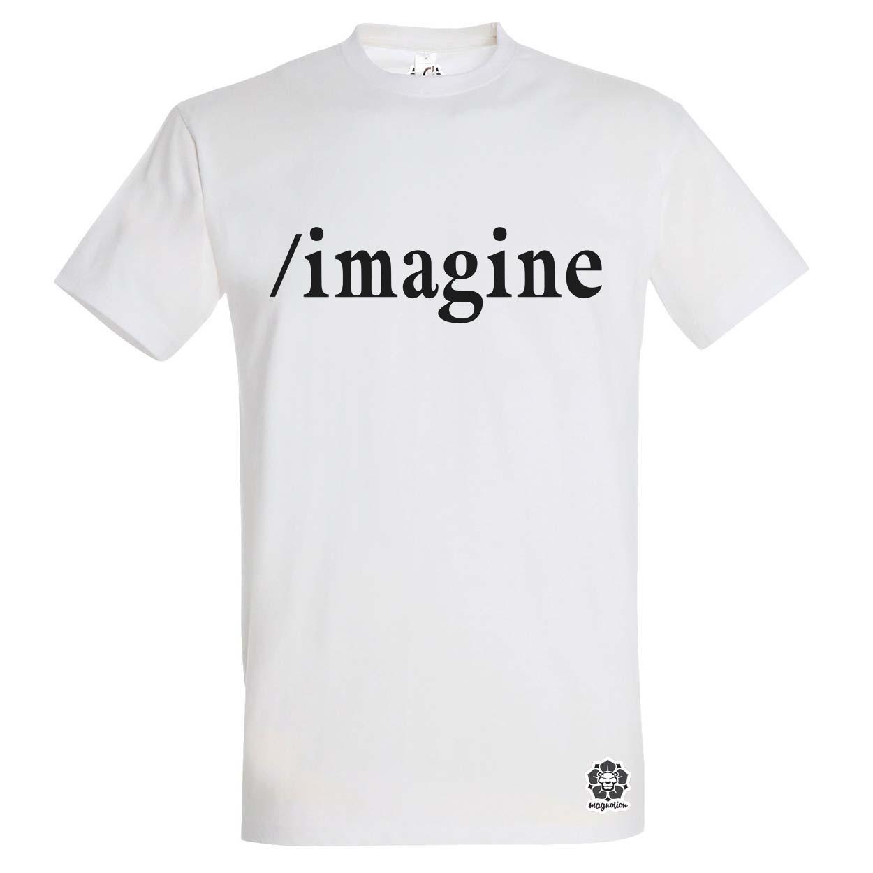 Imagine v3 egyedi póló 