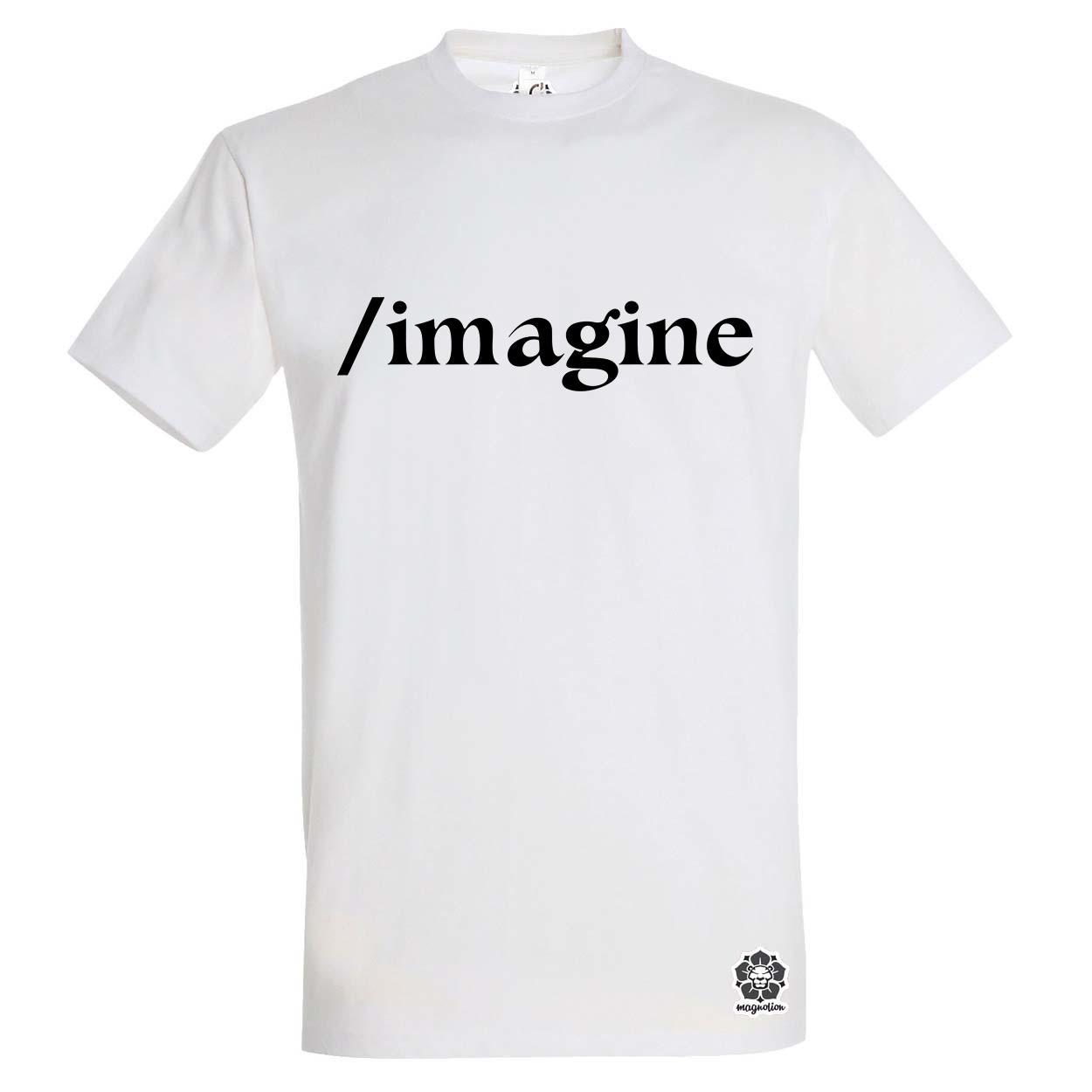 Imagine v4 egyedi póló 