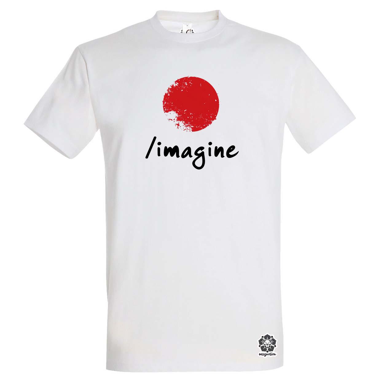 Imagine v8 egyedi póló 