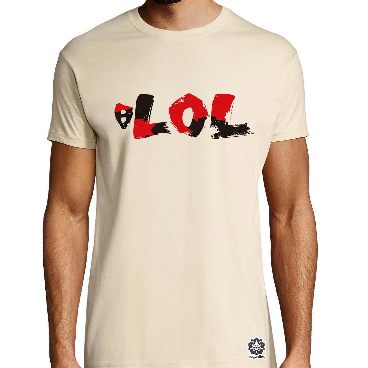 LOL v3 egyedi póló 
