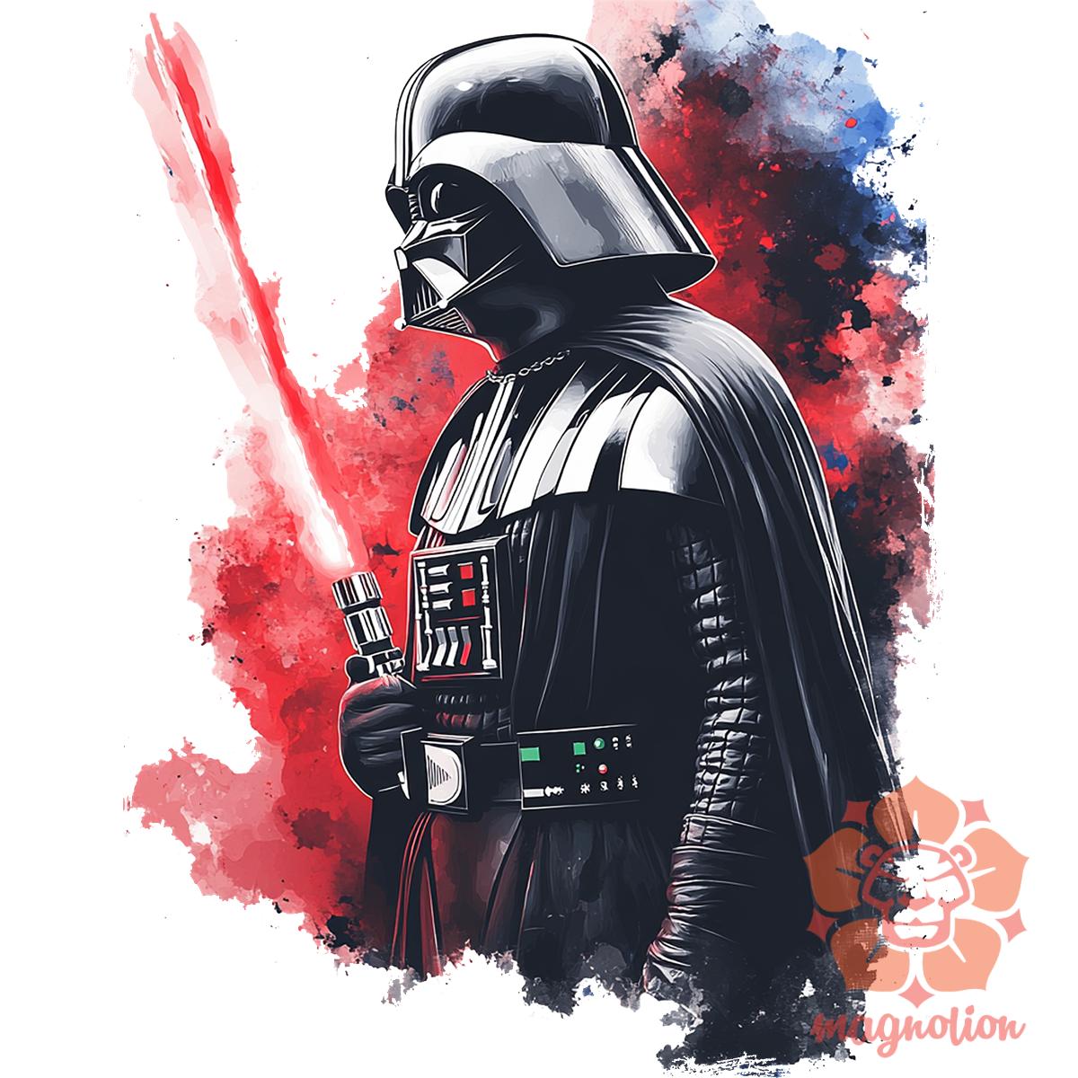 Minimalista Vader v13 egyedi póló 