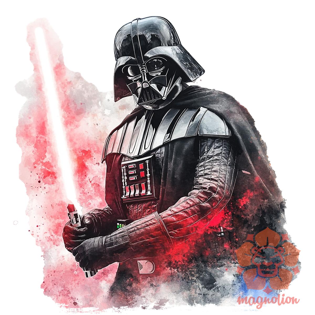 Minimalista Vader v9 egyedi póló 