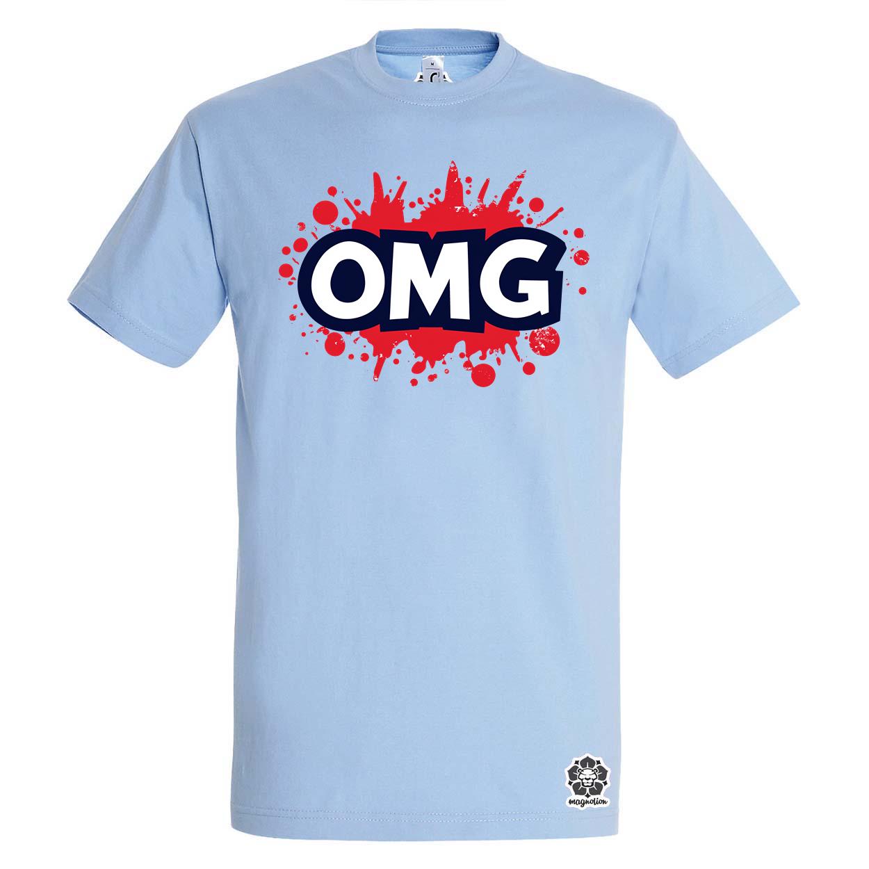 OMG v1 egyedi póló 