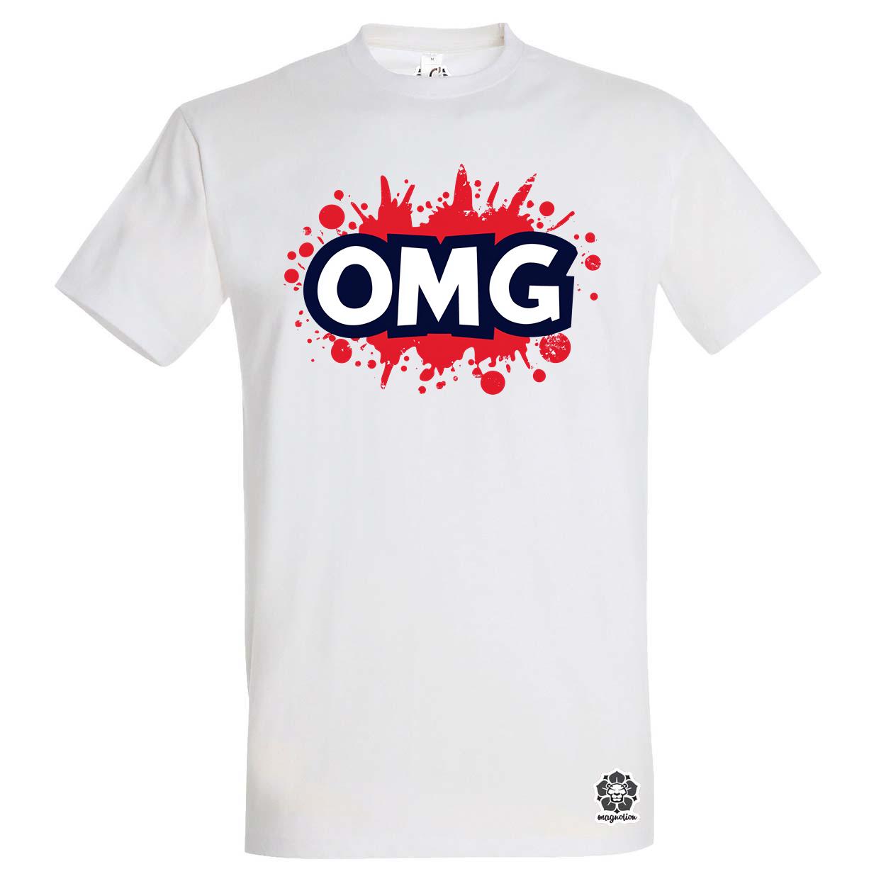 OMG v1 egyedi póló 