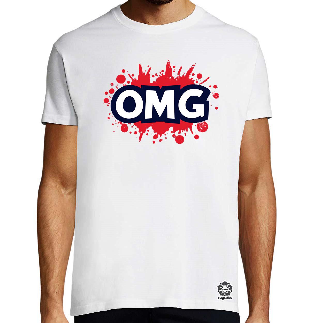 OMG v1 egyedi póló 