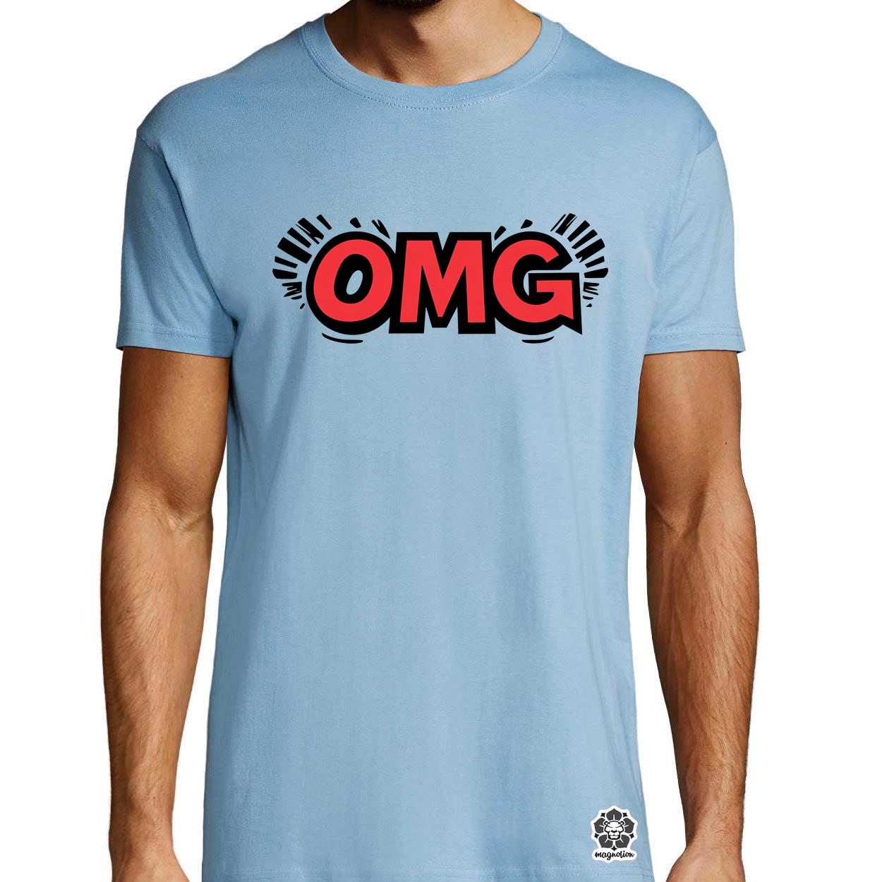 OMG v2 egyedi póló 
