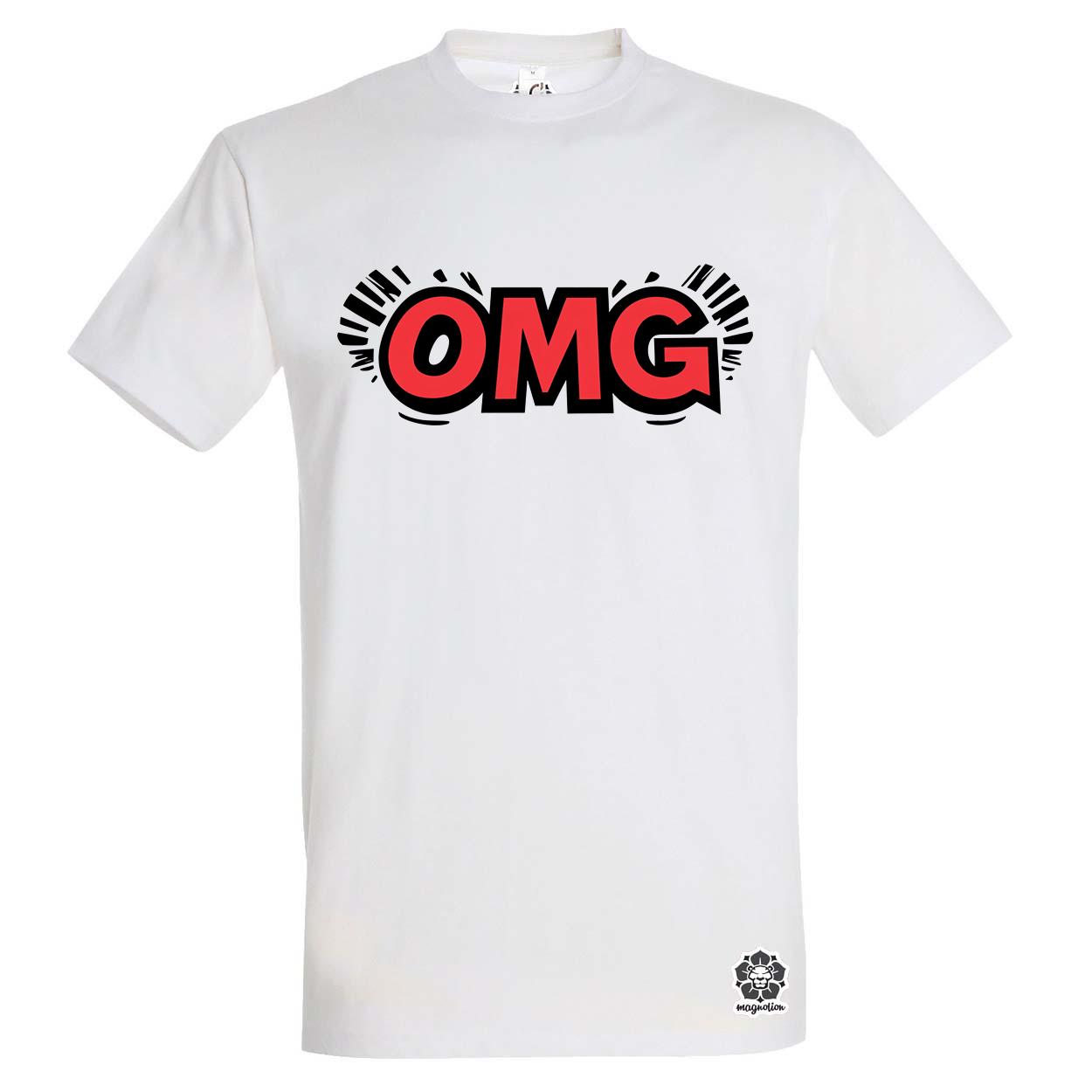OMG v2 egyedi póló 